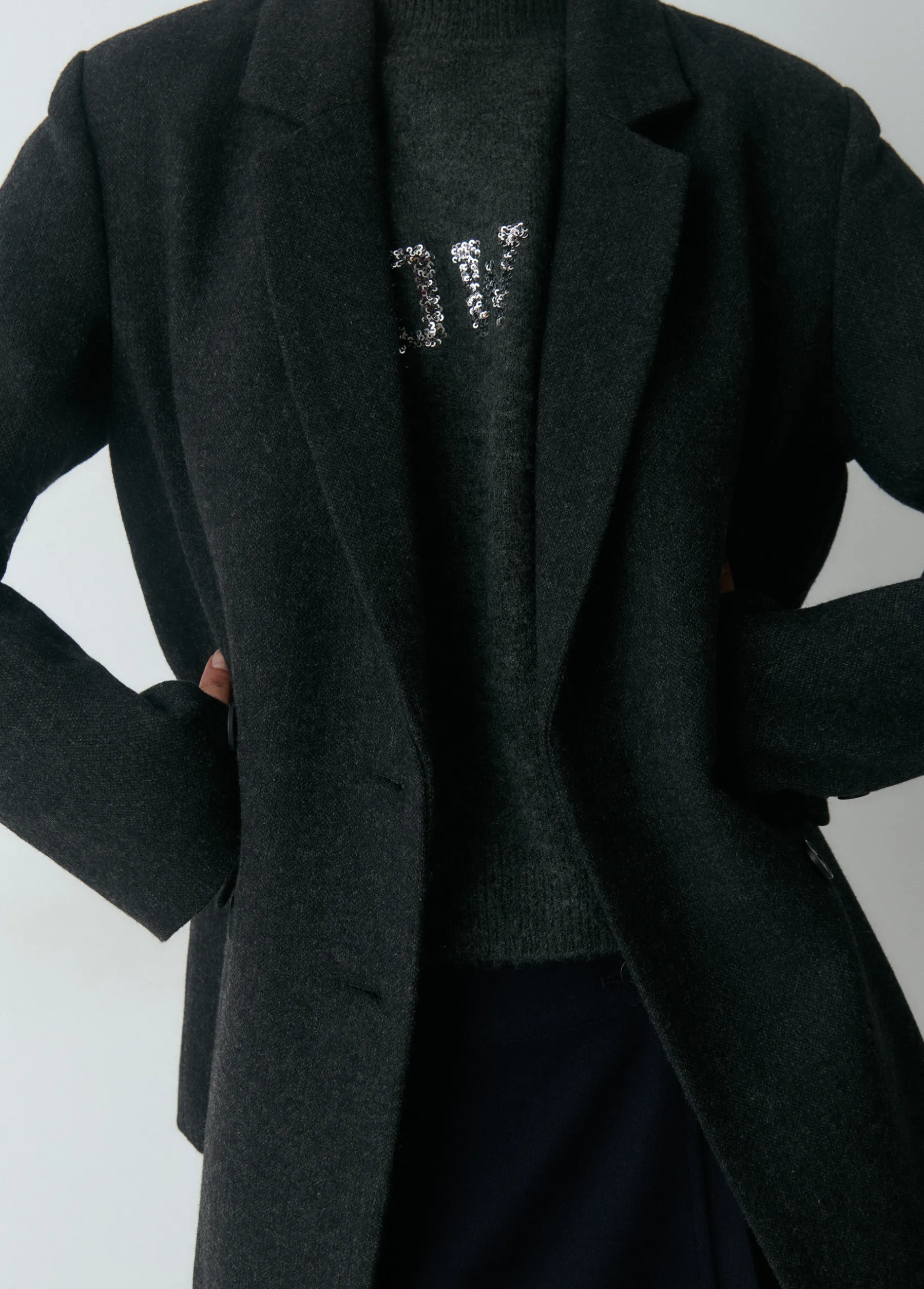 Abrigos Y Chaquetas*Brownie Americana cruzada