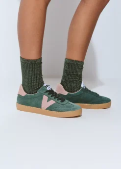 Zapatos*Brownie Bamba verde piel colaboración con Victoria Verdebotella