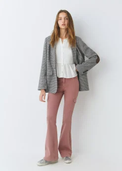 Camisas Y Blusas*Brownie Blusa smock con botones plumeti