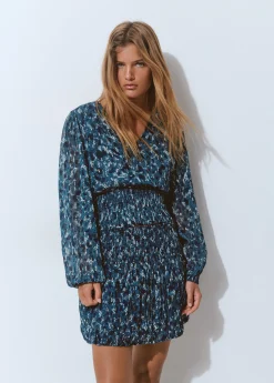 Camisas Y Blusas|Total Look*Brownie Blusa smock estampado brillo