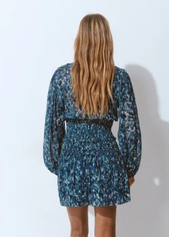 Camisas Y Blusas|Total Look*Brownie Blusa smock estampado brillo