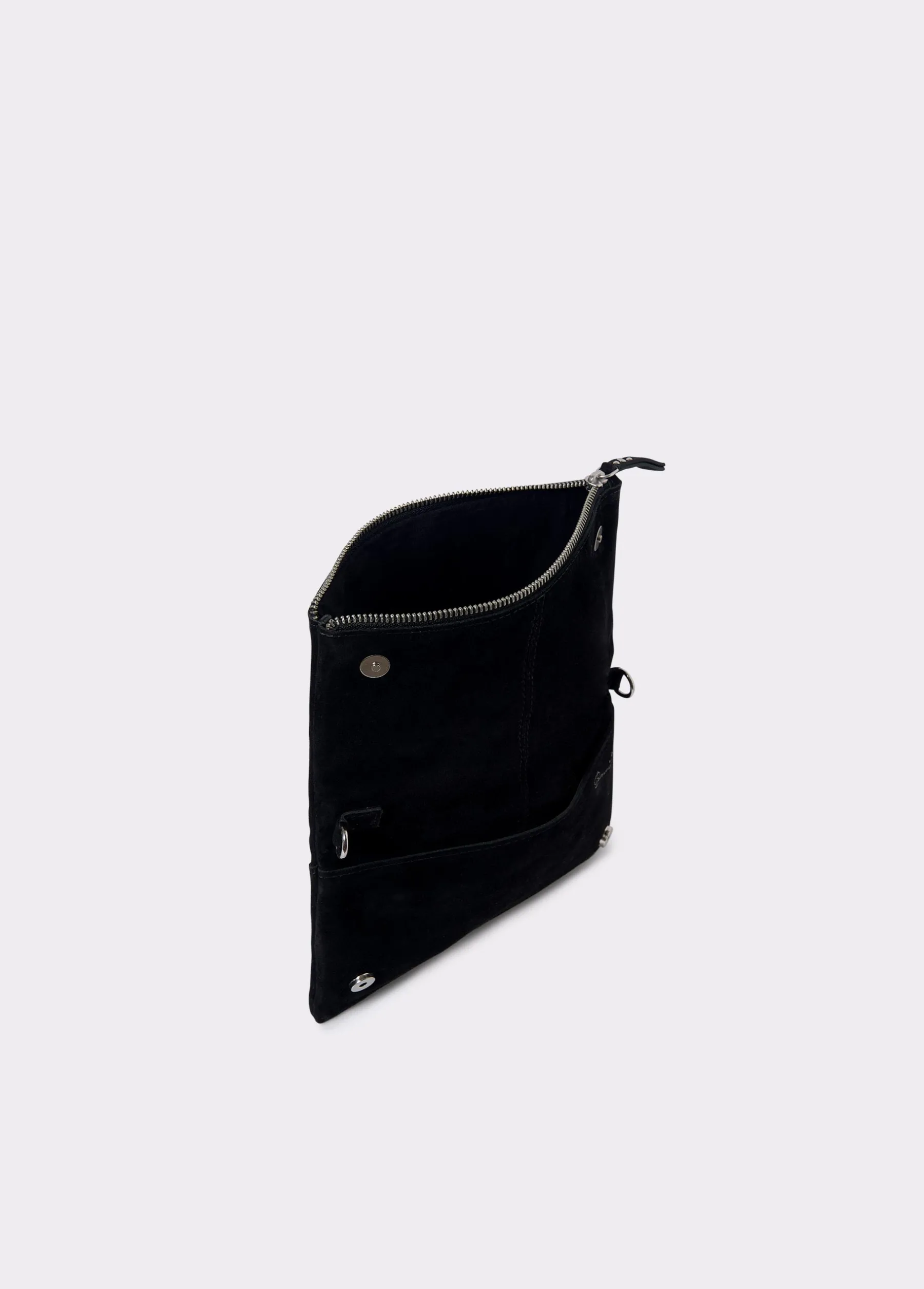 Bolsos*Brownie Bolso piel solapa estrellas Negro