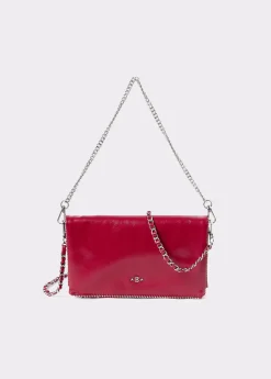 Bolsos*Brownie Bolso solapa bolitas Rojo