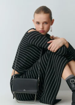 Bolsos*Brownie Bolso solapa bolitas Negro