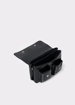 Bolsos*Brownie Bolso solapa dos bolsillos Negro