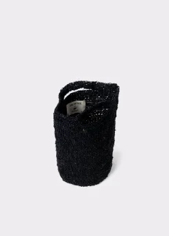 Bolsos*Brownie Bolso yute trenzado Negro