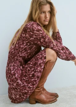 Zapatos*Brownie Bota gaucha piel tacón Cuero