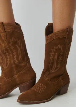 Zapatos*Brownie Bota piel cowboy Cuero