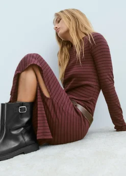 Zapatos*Brownie Botín piel motero hebilla Negro