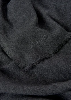 Bufandas*Brownie Bufanda lisa fina Antracita