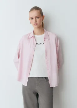 Camisas Y Blusas*Brownie Camisa básica lisa Rosa