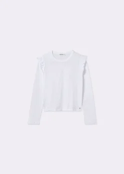 Camisetas Y Tops*Brownie Camiseta algodón flame volantes