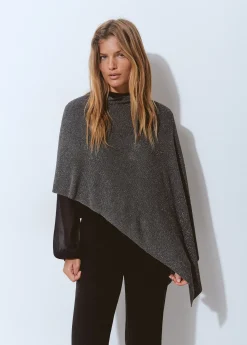 Jerséis*Brownie Capa con hilo metalizado Grismedio