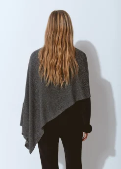 Jerséis*Brownie Capa con hilo metalizado Grismedio