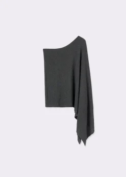 Jerséis*Brownie Capa con hilo metalizado Grismedio