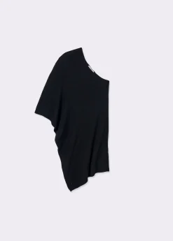 Jerséis|Punto*Brownie Capa punto cuadrada Negro