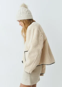 Abrigos Y Chaquetas*Brownie Chaqueta reversible doble faz efecto piel Camel