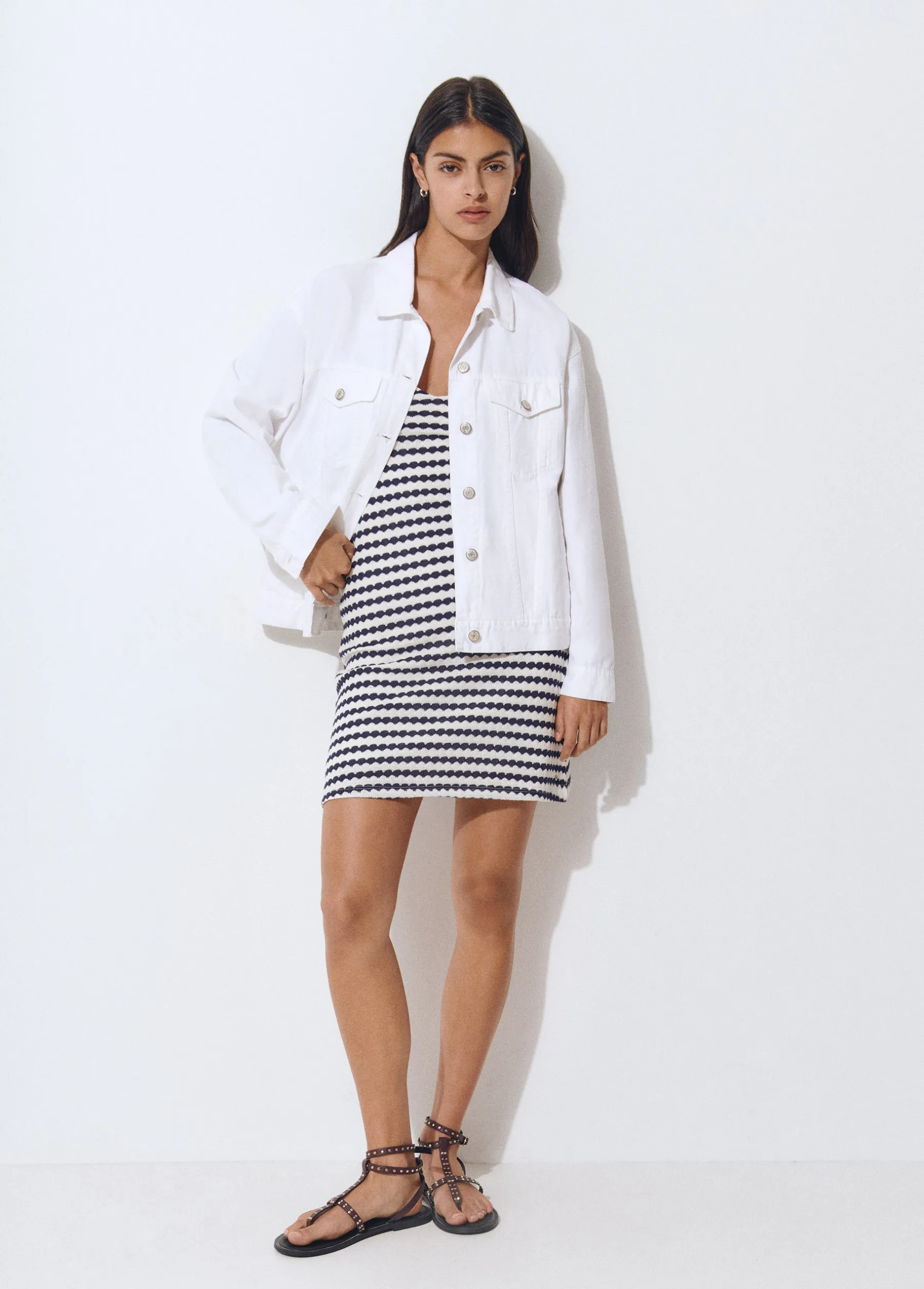 Abrigos Y Chaquetas*Brownie Chaqueta tejana oversize