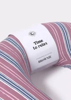 Accesorios De Viaje*Brownie Cojín cervical algodón Rosado