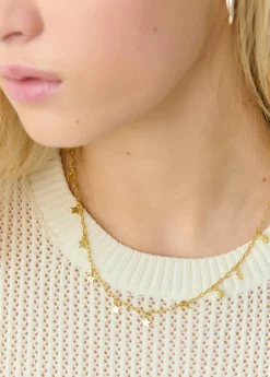 Bisutería*Brownie Collar estrellas Dorado