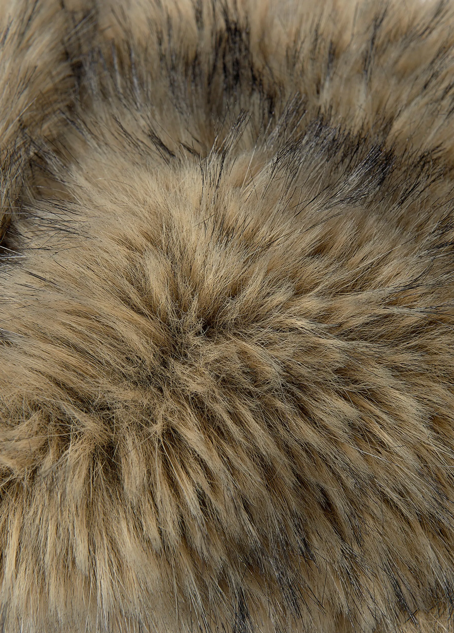 Bufandas*Brownie Cuello pelo Marron