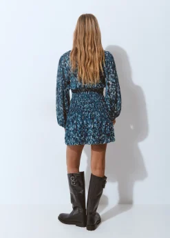 Faldas|Total Look*Brownie Falda tipo globo estampado brillo