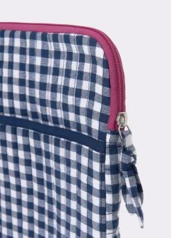 Accesorios De Viaje*Brownie Funda ordenador estampada Marino