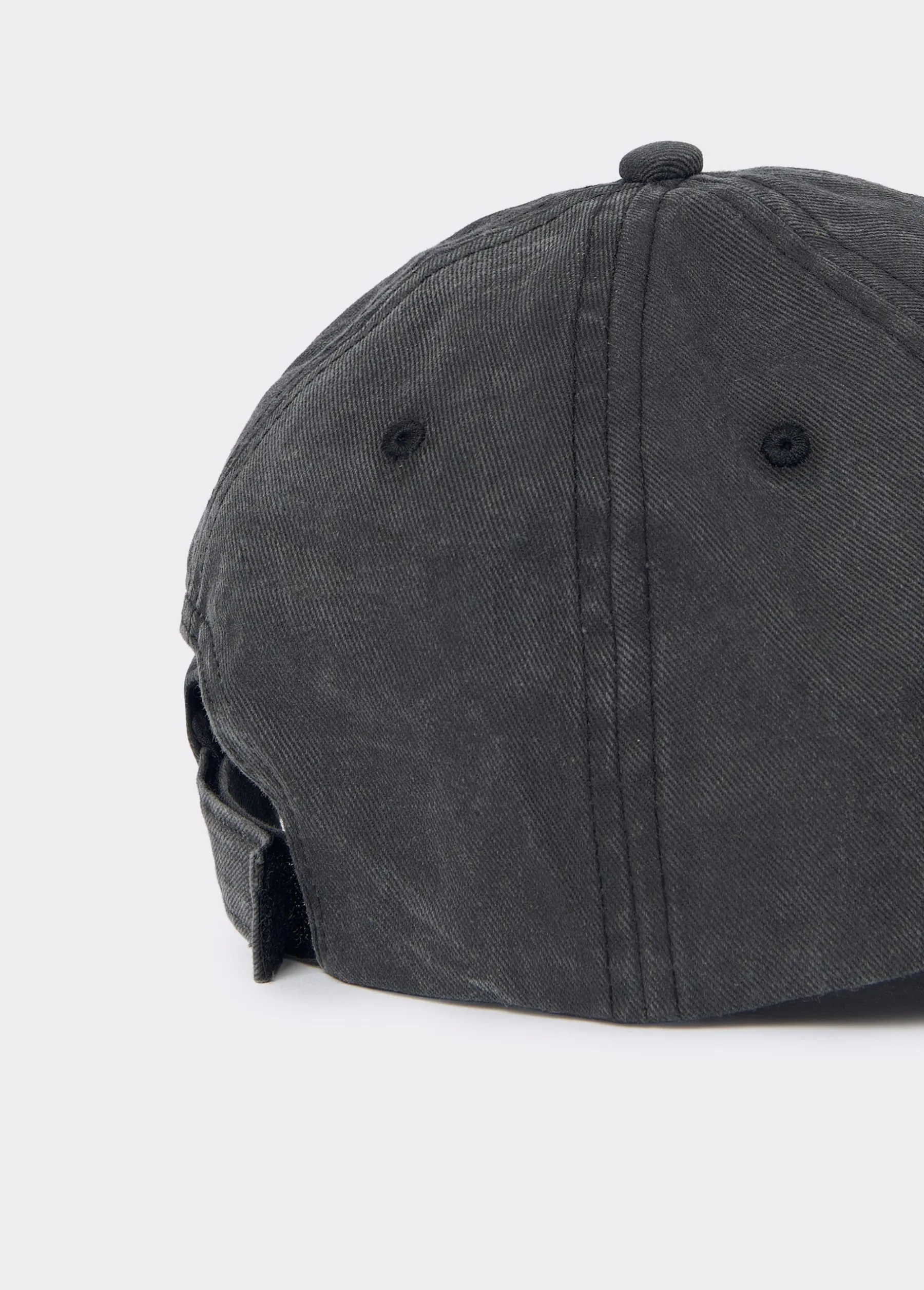 Gorras Y Gorros*Brownie Gorra algodón bordada Antracita