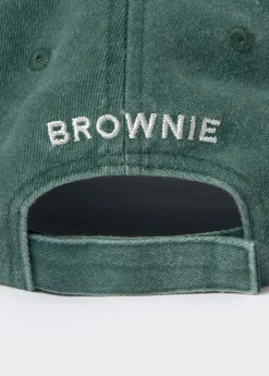 Gorras Y Gorros*Brownie Gorra algodón bordada Verde