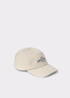 Gorras Y Gorros*Brownie Gorra algodón bordada Crudo