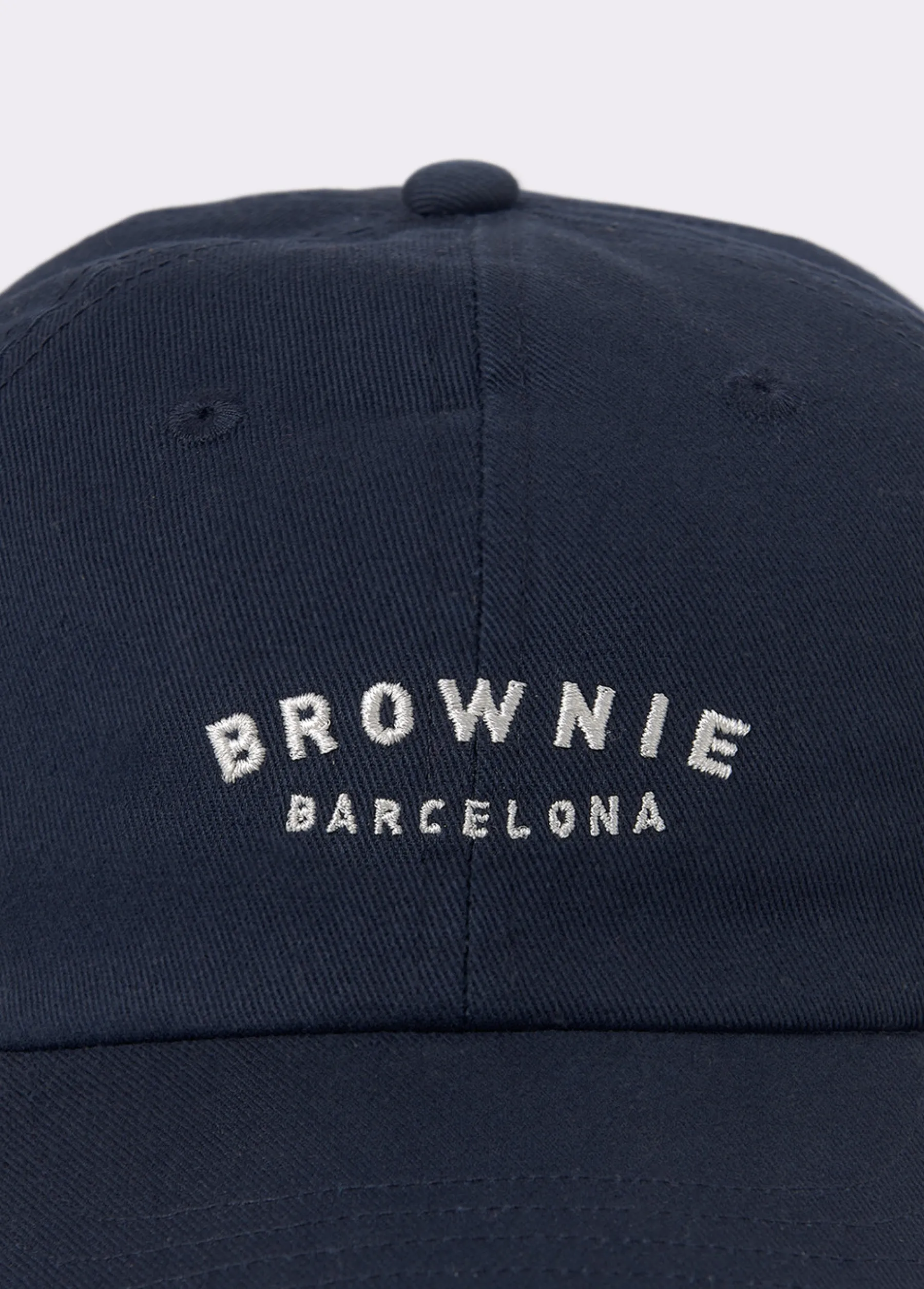 Gorras Y Gorros*Brownie Gorra algodón bordada kids Azulmarino