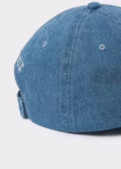 Gorras Y Gorros*Brownie Gorra denim bordada Azul