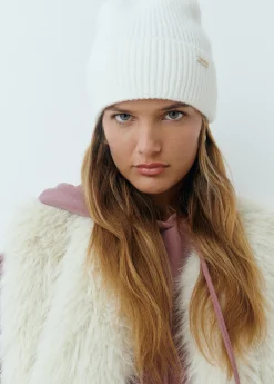 Gorras Y Gorros*Brownie Gorro canalé liso Arena