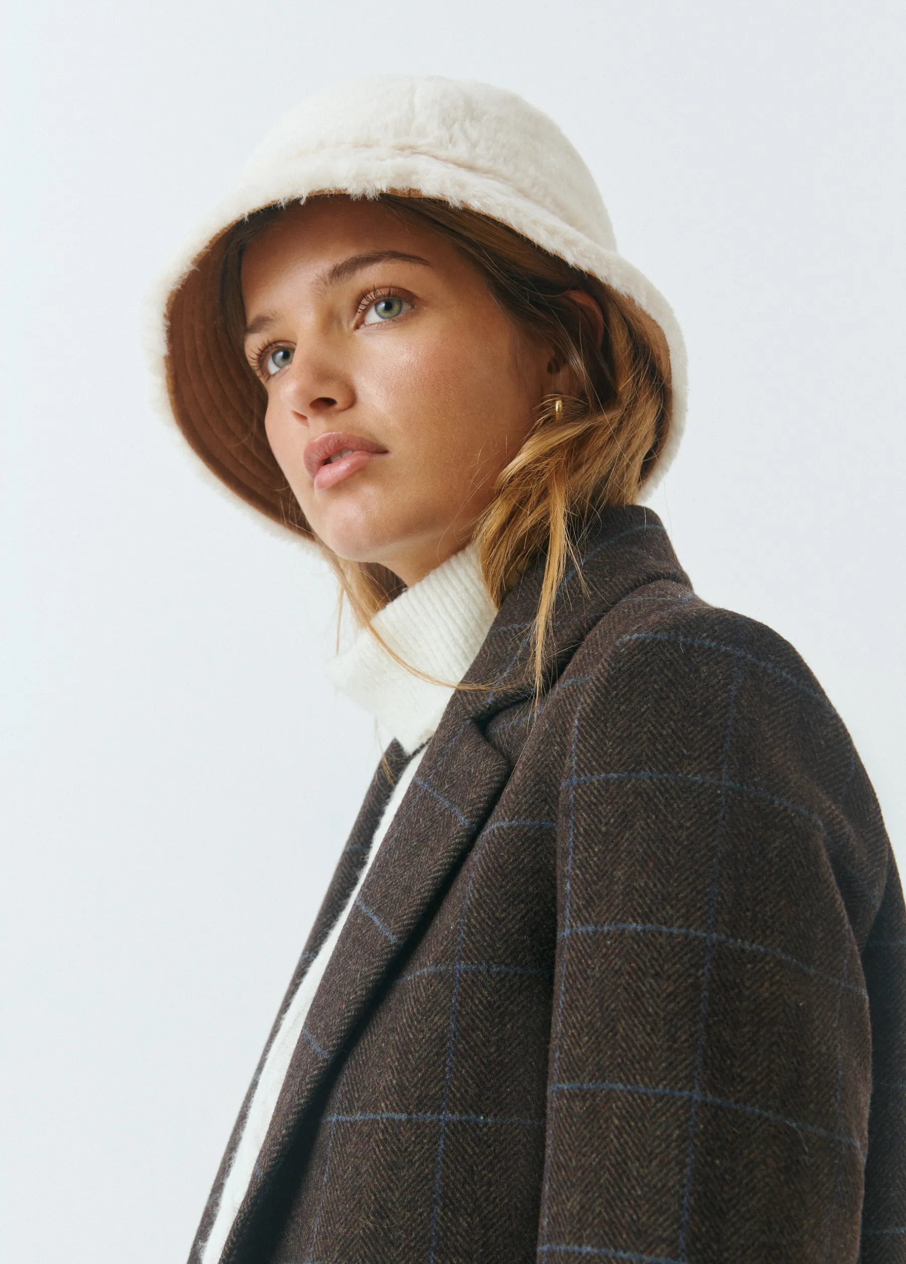 Gorras Y Gorros*Brownie Gorro doble faz reversible Topo