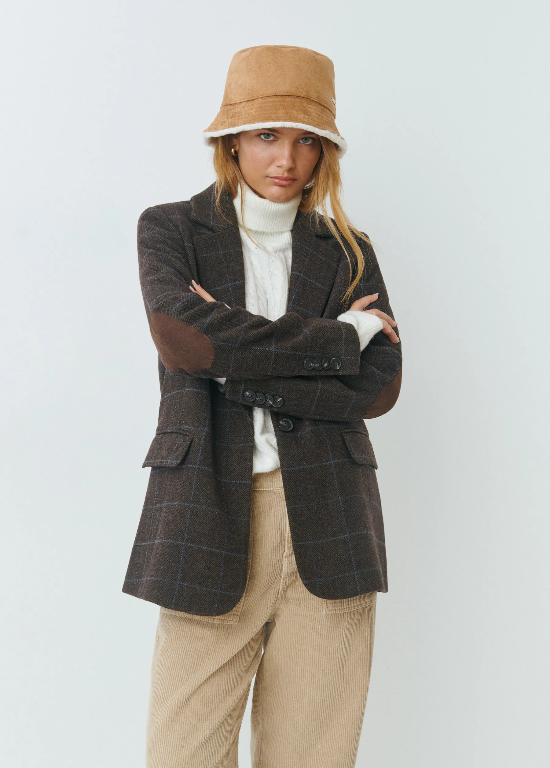 Gorras Y Gorros*Brownie Gorro doble faz reversible Topo