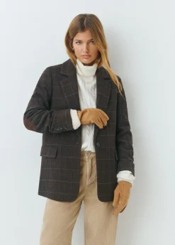 Guantes Y Mitones*Brownie Guantes doble faz Topo