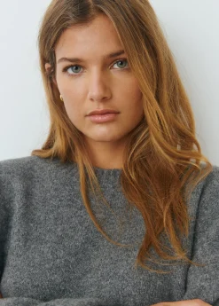 Jerséis|Punto*Brownie Jersey básico oversize Grisoscuro