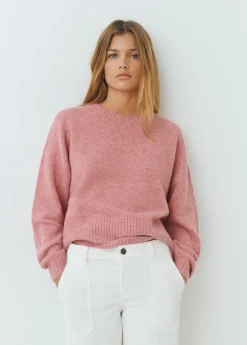 Jerséis|Punto*Brownie Jersey básico oversize Rosado