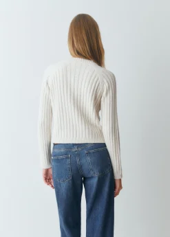 Jerséis|Punto*Brownie Jersey canalé Crudo