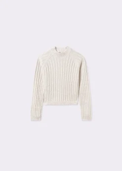 Jerséis|Punto*Brownie Jersey canalé Crudo