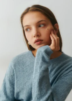 Jerséis|Punto*Brownie Jersey punto Celeste