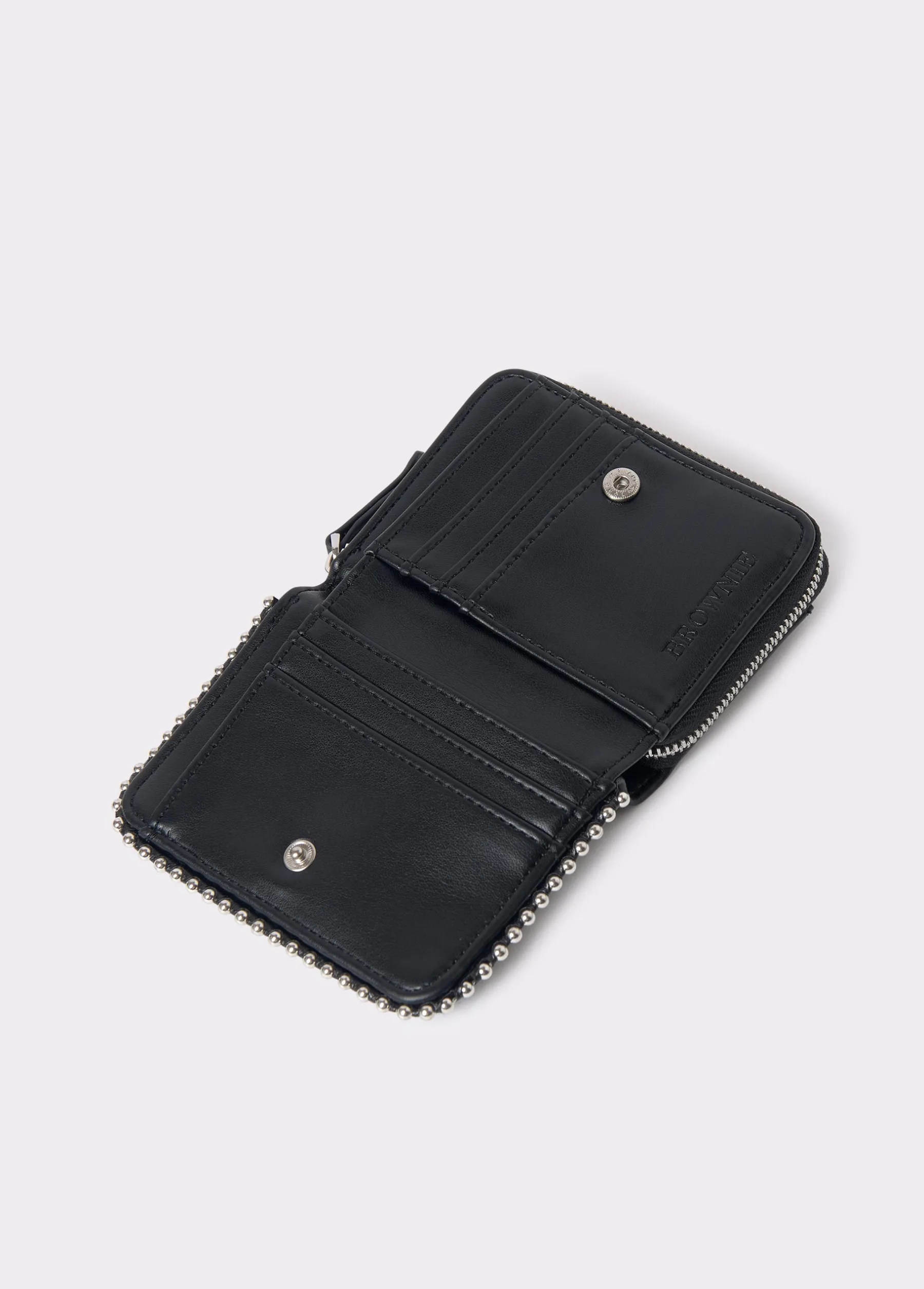 Monederos*Brownie Monedero bolitas Negro