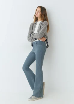 Pantalones*Brownie Pantalón campana Azul