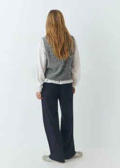 Pantalones*Brownie Pantalón goma cintura Azulmarino