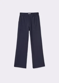 Pantalones*Brownie Pantalón goma cintura Azulmarino