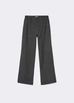 Pantalones*Brownie Pantalón goma cintura Antracita