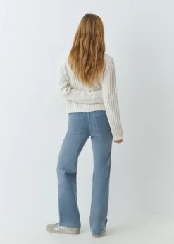 Pantalones*Brownie Pantalón pana culotte Azul