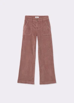 Pantalones*Brownie Pantalón pana culotte Rosado