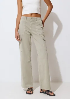 Pantalones*Brownie Pantalón recto cargo Kaki