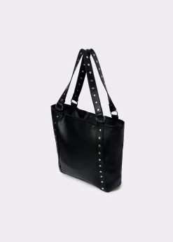 Bolsos*Brownie Shopper tachas Negro